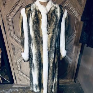 Simpsons x Sterling Stall Luxurious Tissavel Faux Fur Coat